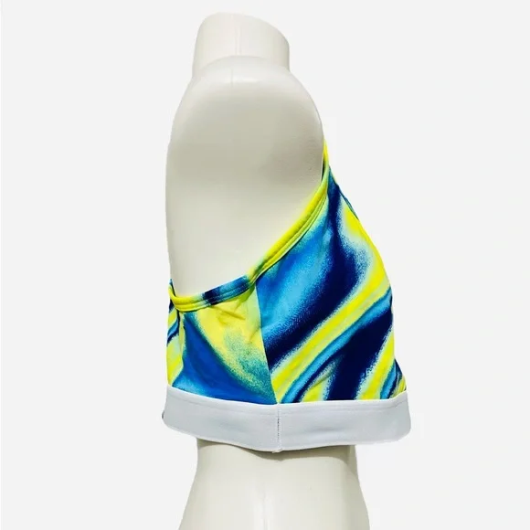 Calvin Klein Reimagined Heritage Pride Unlined Bralette White/Blue/Green Size XL - Picture 5 of 7